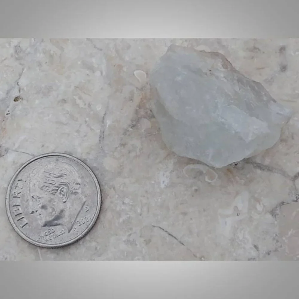 FLUORITE chunk stone rock crystal 01  UV reactive